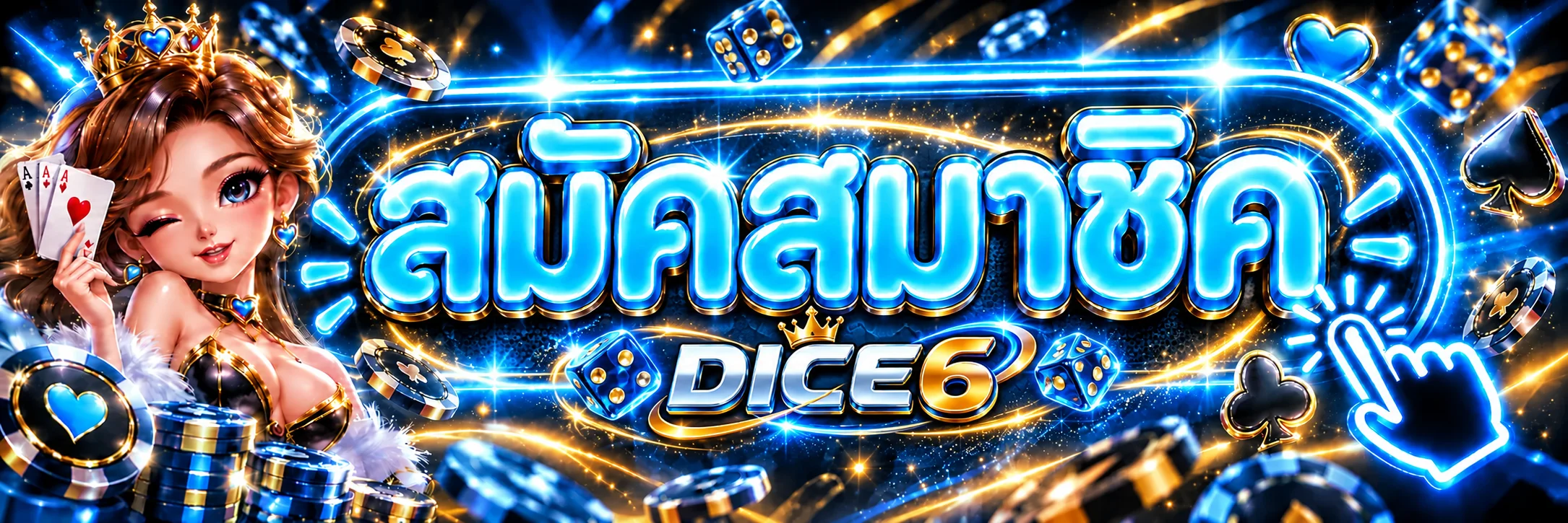 แบนเนอร์เข้าสู่ระบบ DICE6 อย่างปลอดภัย